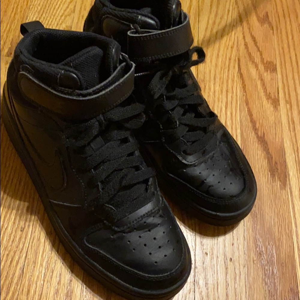 Air Force one black high top